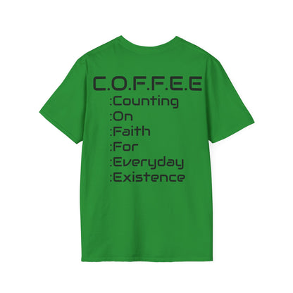 Adult Coffee Christian Black Words Only