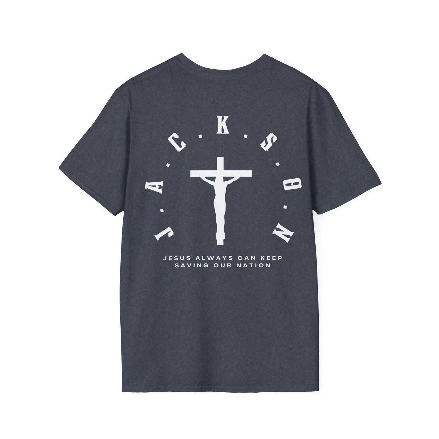 Jackson Believing Christian White Letters & Cross