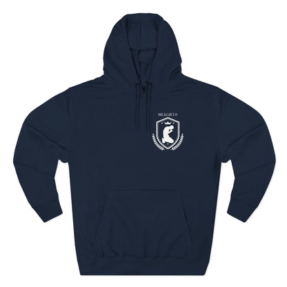 Adult Heights White Pullover Hoodie