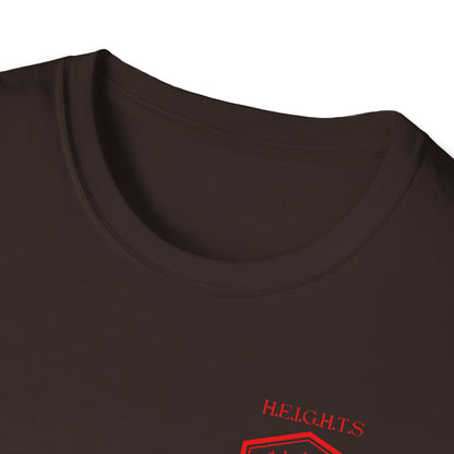 Heights Christian Red Letters & Image