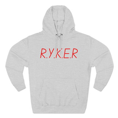 RYKER Christian Red Letters Hoodie