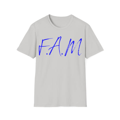 Fam Christian Blue Letters & Image