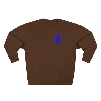 Heights Christian Blue Letters & Image Crewneck