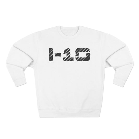 I-10 Christian Black Words Crewneck