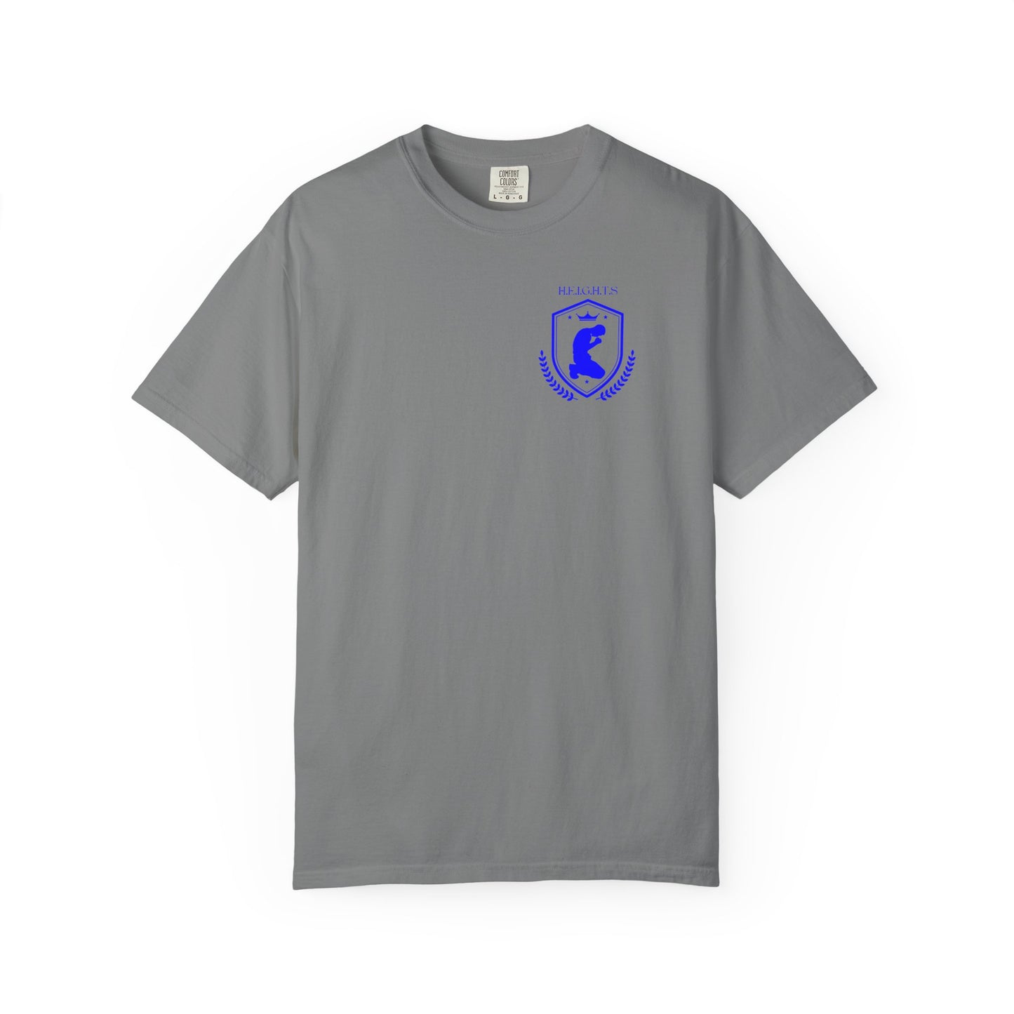 Heights Christian Blue Letters & Image