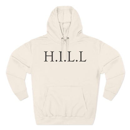 Hill Christian Black Words Hoodie