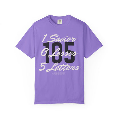 Adult 105 Christian White and Black Letters