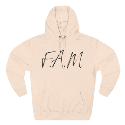 Fam Hoodie Black Words