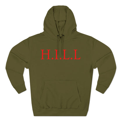Hill Christian Red Words Hoodie