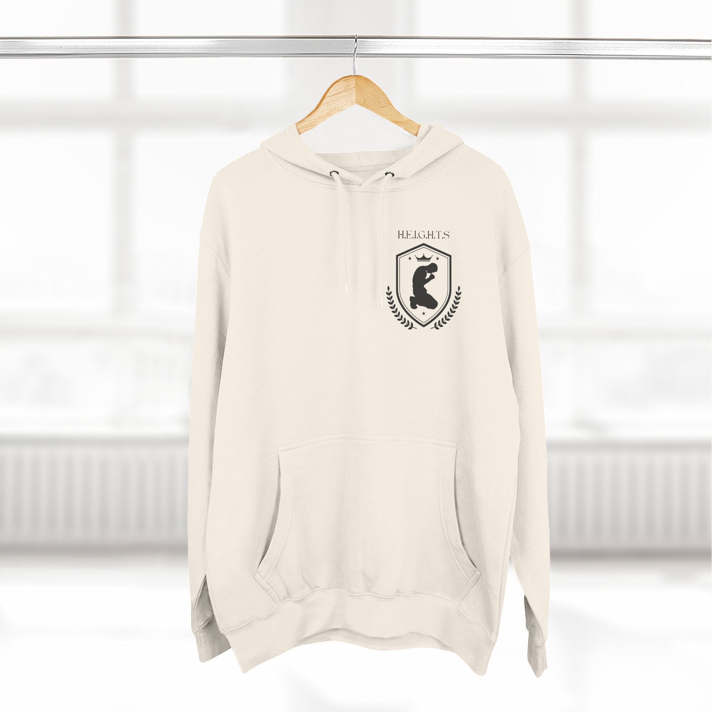 Heights Black Hoodie