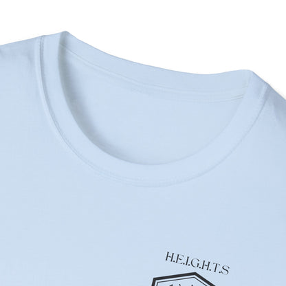 Heights Christian Black Letters & Image