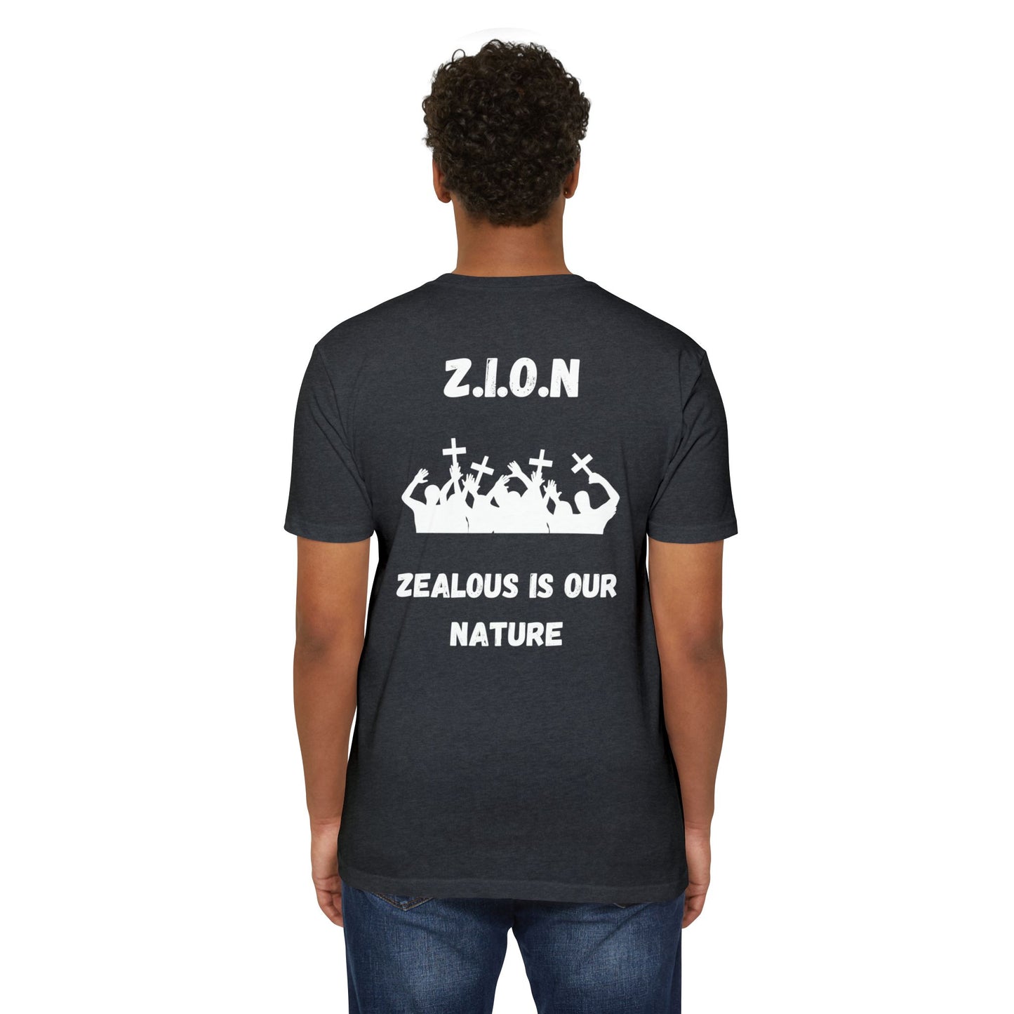 Adult Zion White Words & Image