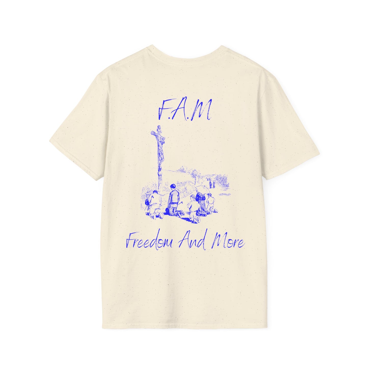 Fam Christian Blue Letters & Image