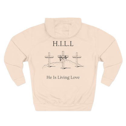 Hill Christian Black Words Hoodie