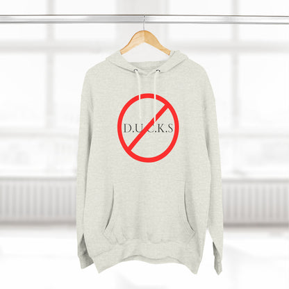 Ducks Christian Black Words Hoodie
