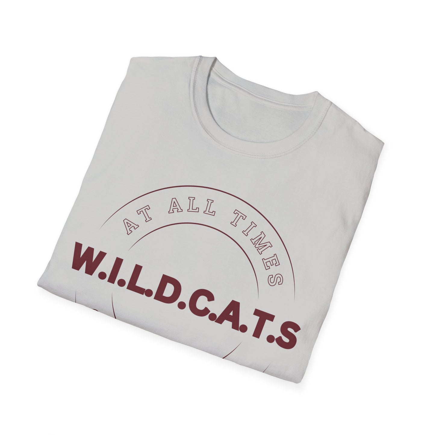 Wildcats Christian Marron Letters & Picture