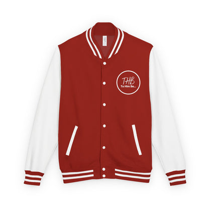 Clothe Yourself White Letterman