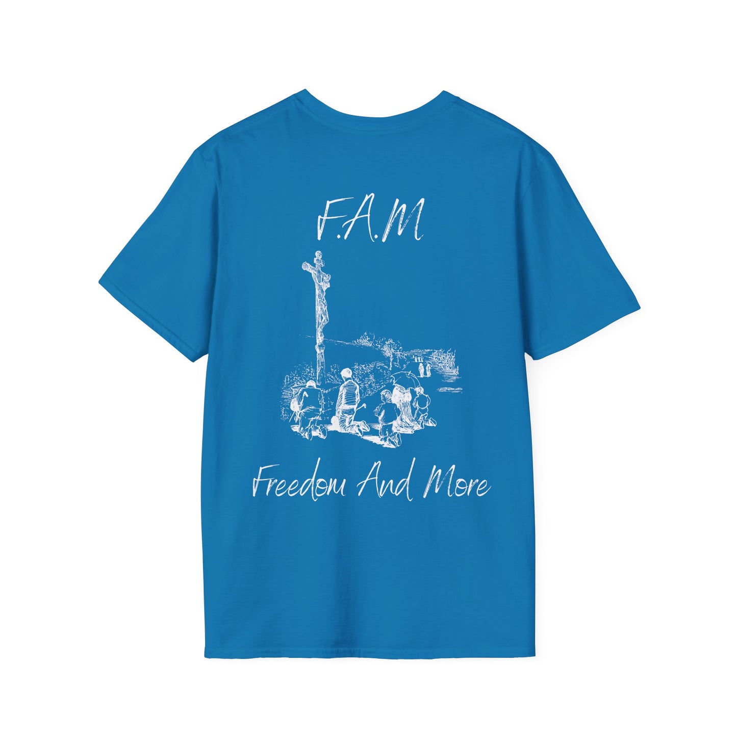 Fam Christian White Letters & Image