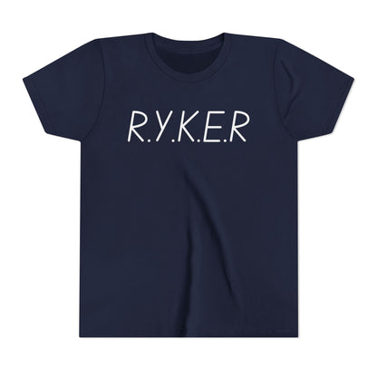 Youth RYKER Christian White Letters