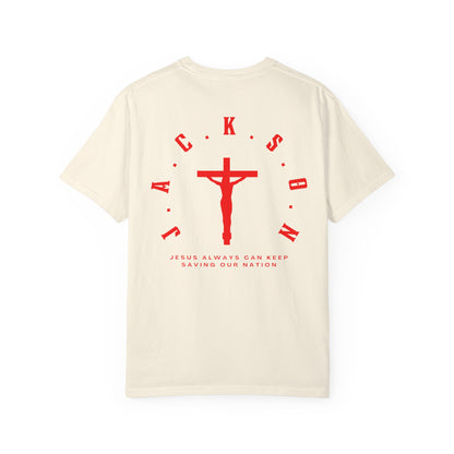Jackson Believing Christian Red Letters & Cross