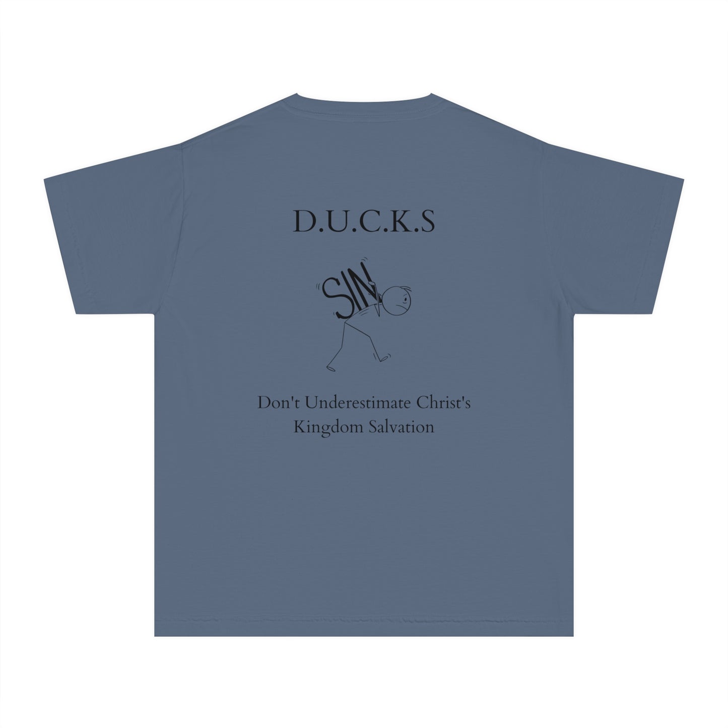 Youth Ducks Christian Black Words