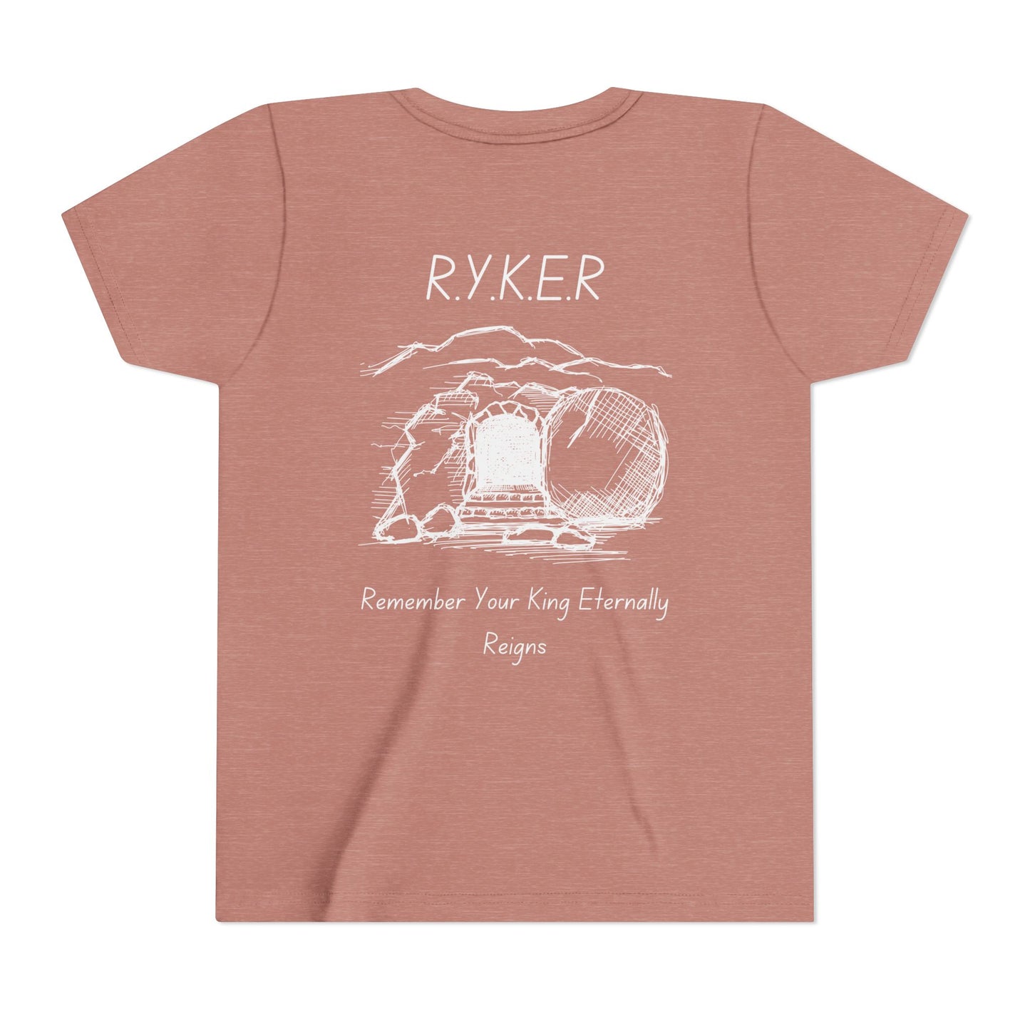 Youth RYKER Christian White Letters