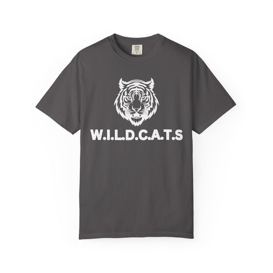 Wildcats Christian White Letters & Picture Specialty