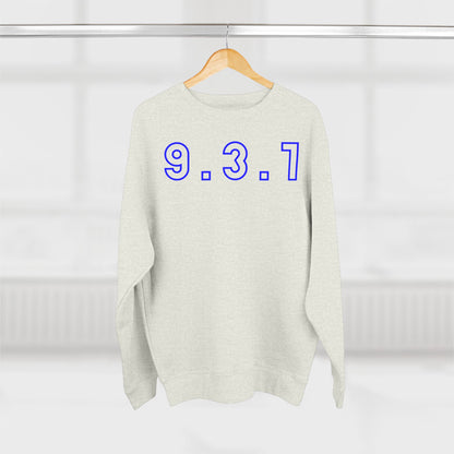 931 Crewneck Blue Words