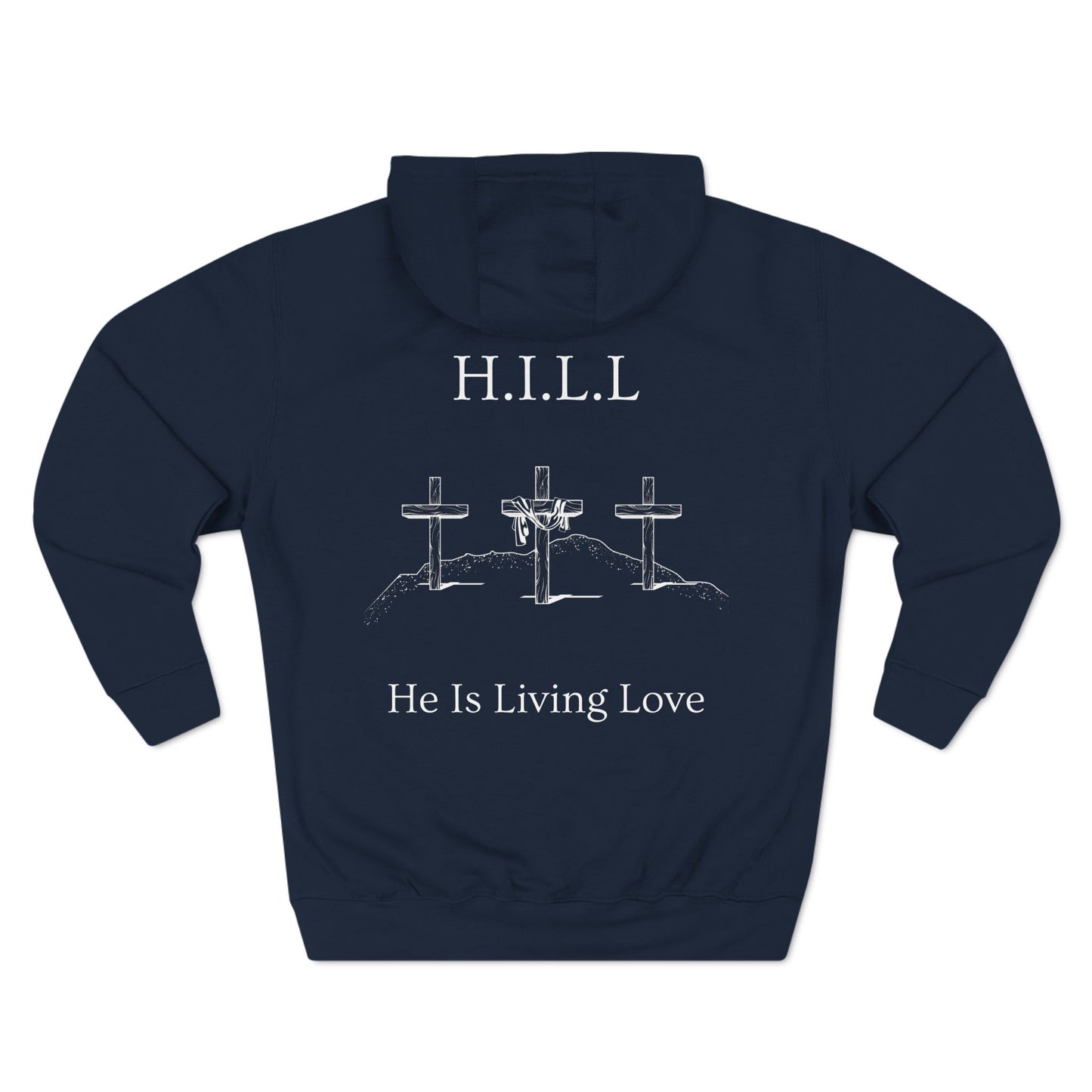 Hill Christian White Words Hoodie