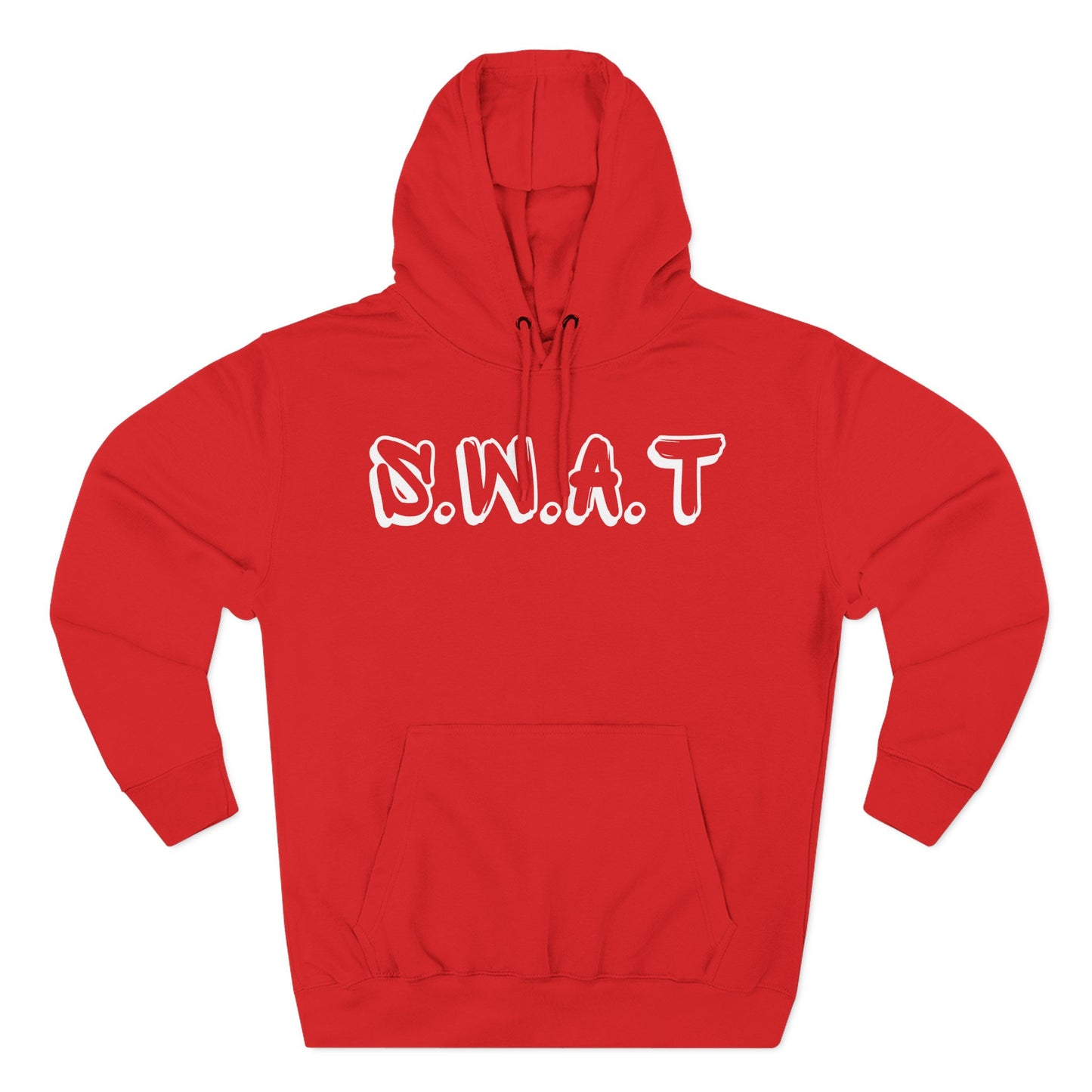 Swat Christian White Words Hoodie