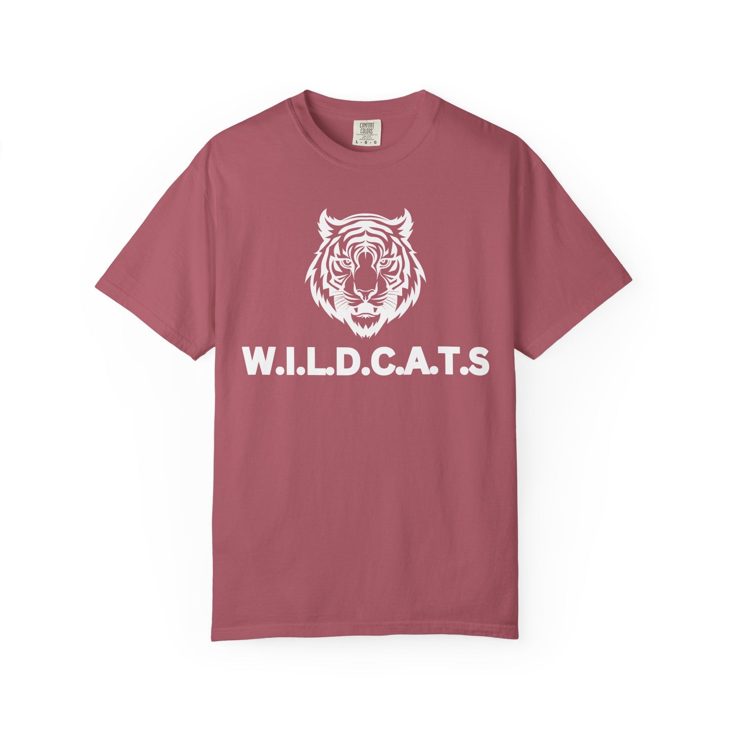 Wildcats Christian White Letters & Picture Specialty