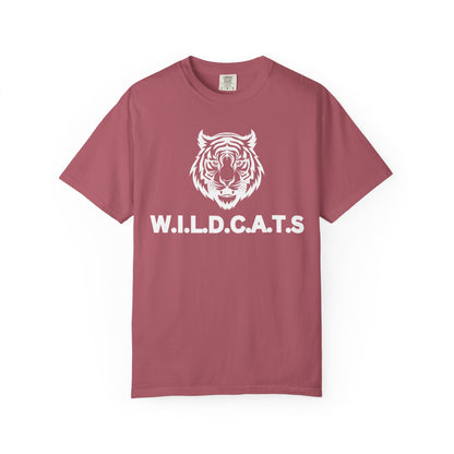 Wildcats Christian White Letters & Picture Specialty