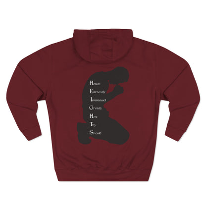 Heights Black Hoodie