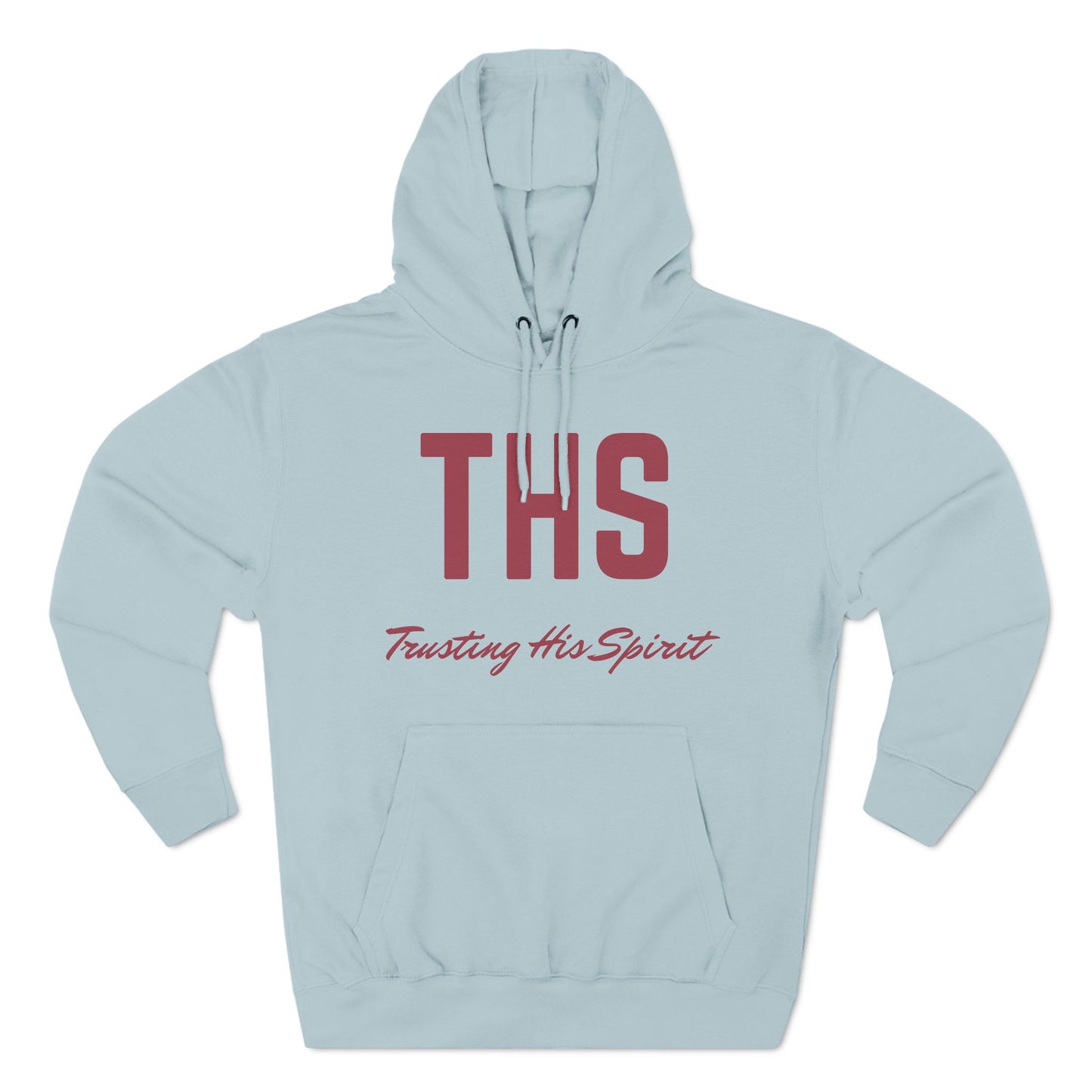 Adult THS Christian Marron Letters Hoodie