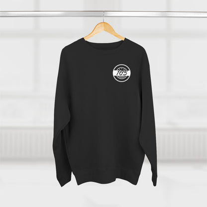 Adult 105 Christian White and Black Letters Crewneck