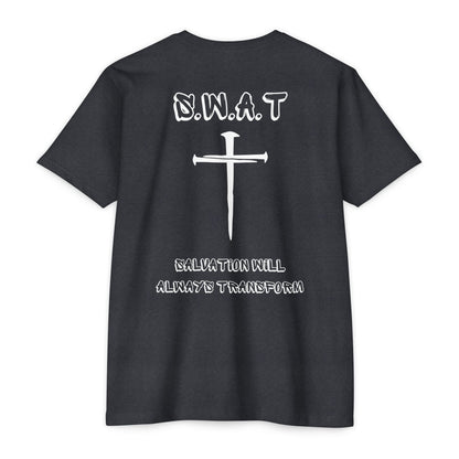 Adult Swat Christian White Words Premium tee