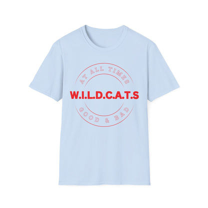Wildcats Christian Red Letters & Picture