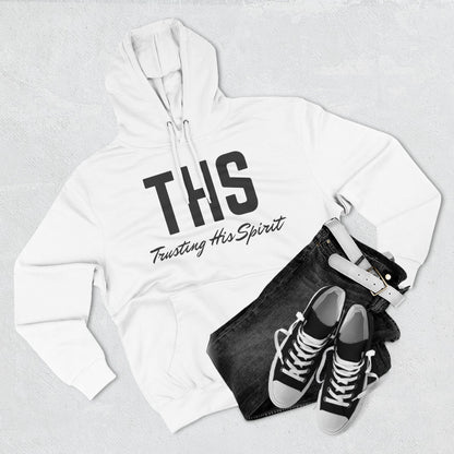 Adult THS Christian  Black Letters Hoodie