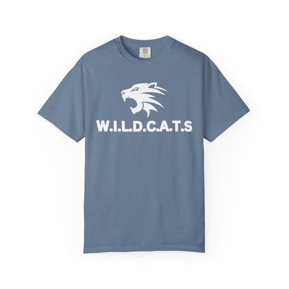 Wildcats Christian White Letters & Image Specialty