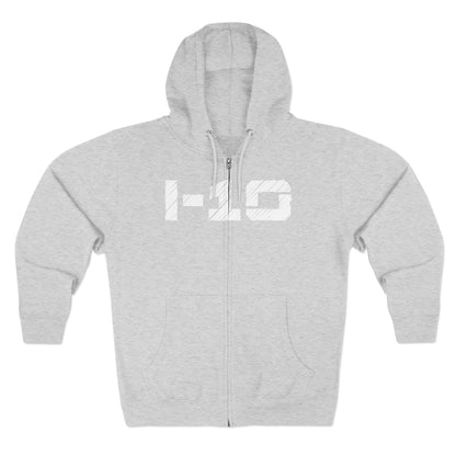 I-10 Christian White Words Hoodie Zipper