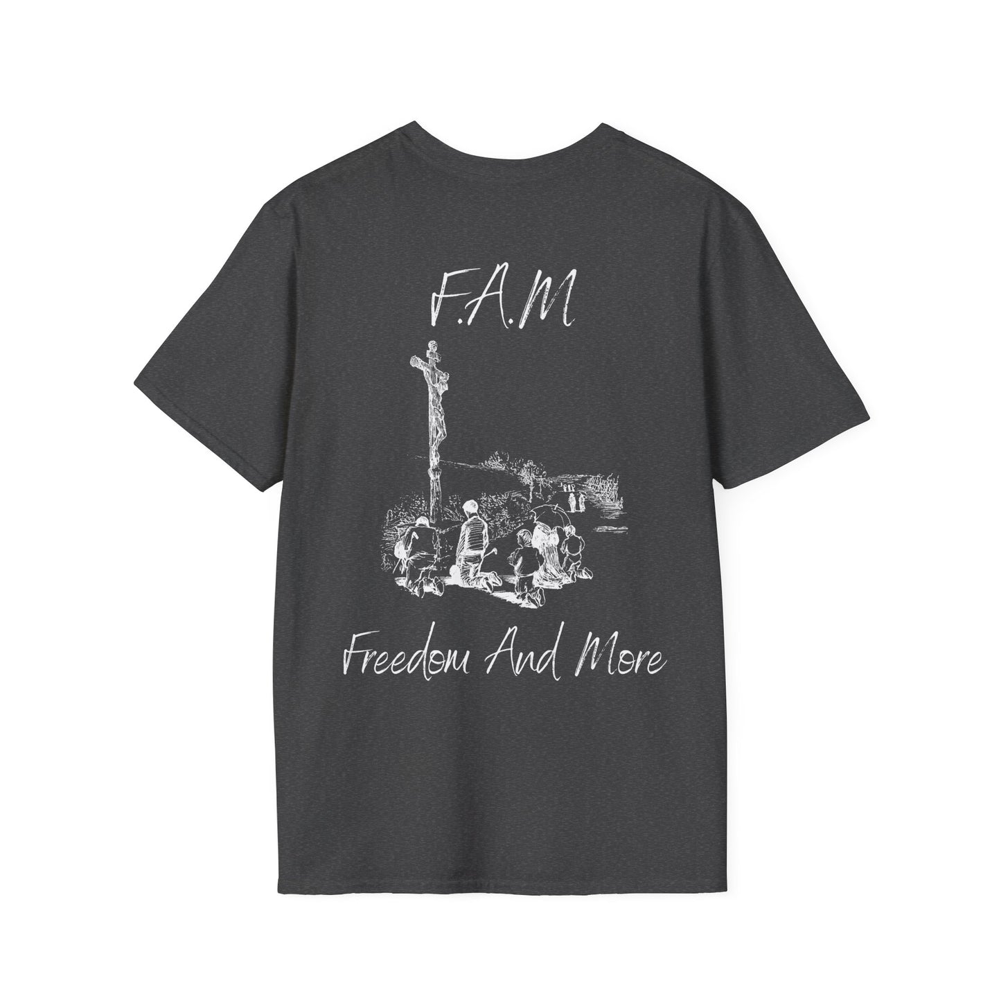 Fam Christian White Letters & Image