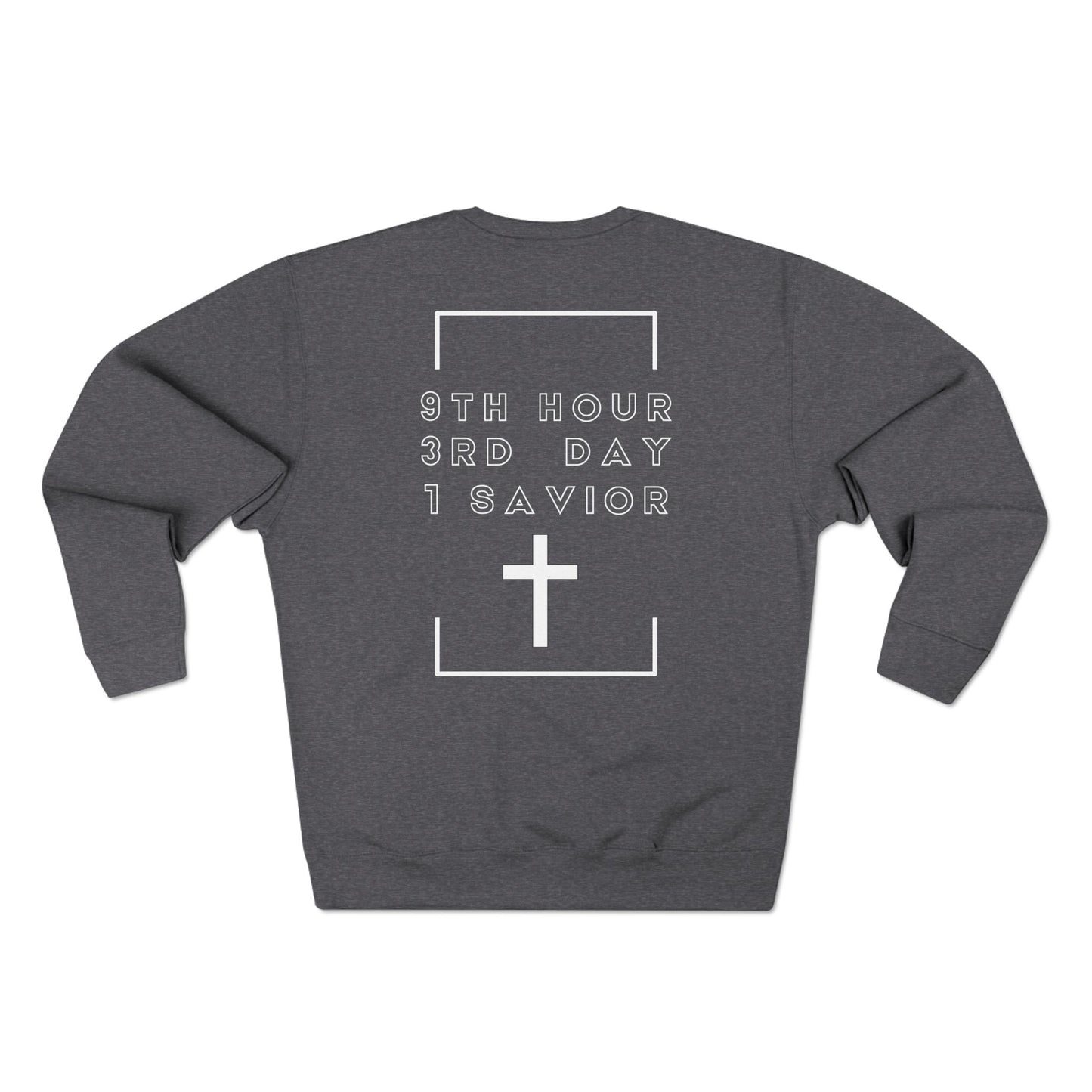 Adult 931 Crewneck White Words