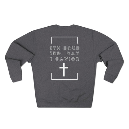 Adult 931 Crewneck White Words