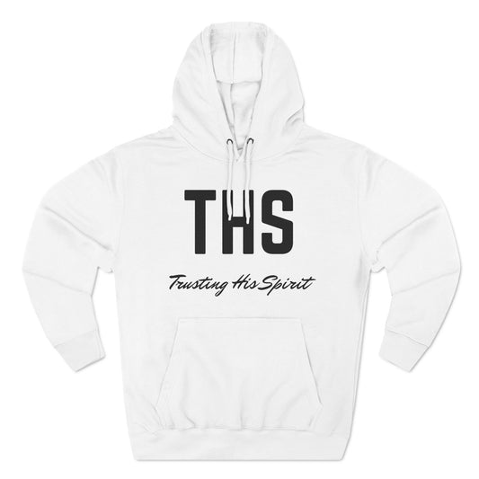 Adult THS Christian  Black Letters Hoodie