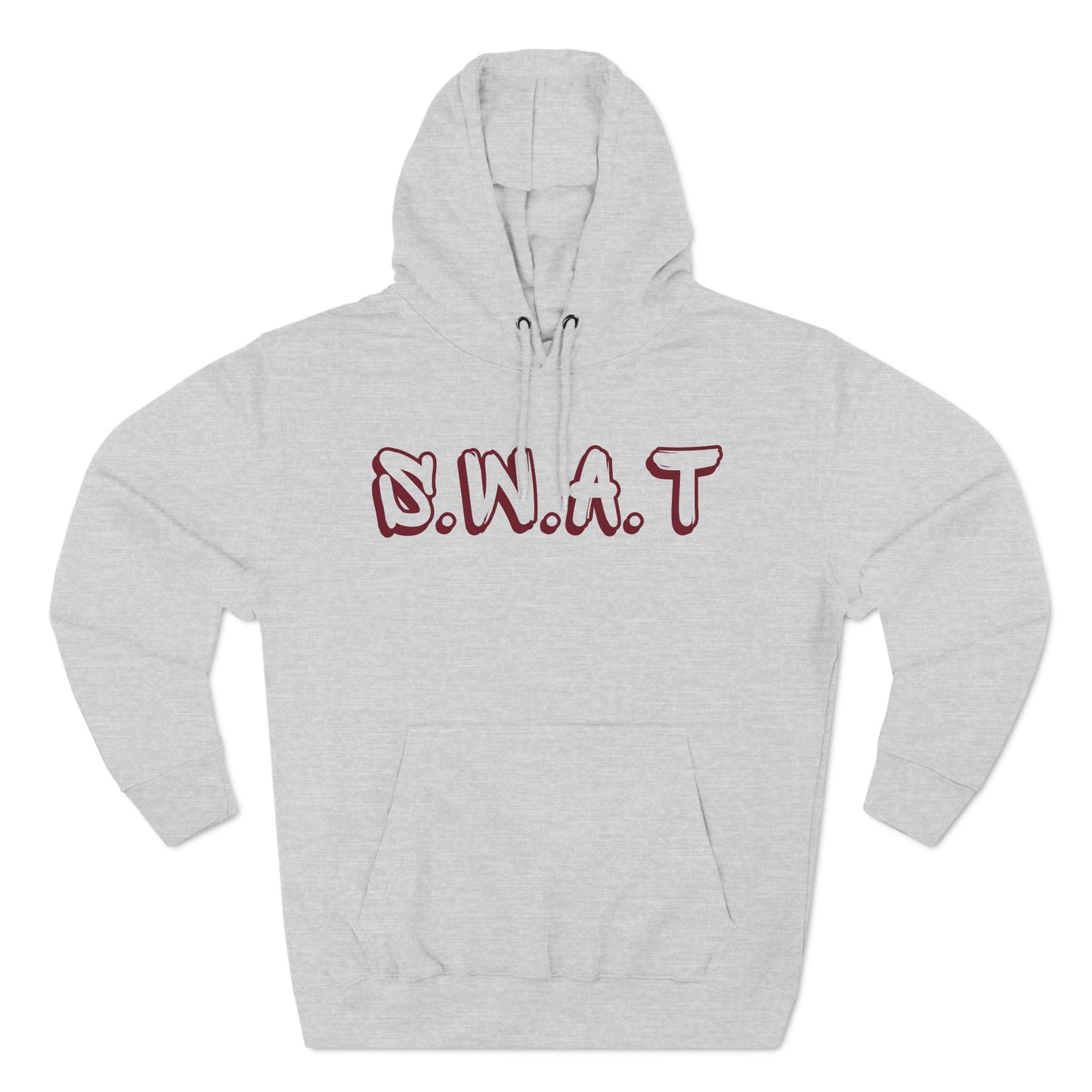 Swat Christian Marron Words Hoodie