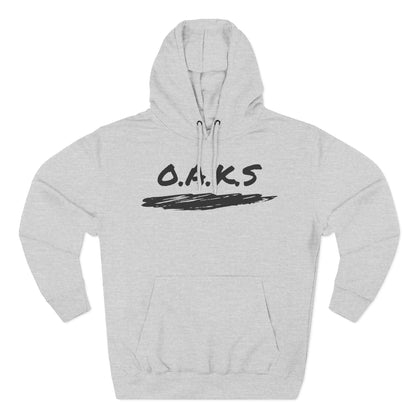 Adult Oaks Christian Black Pullover Hoodie