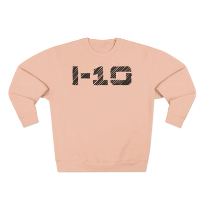 I-10 Christian Black Words Crewneck