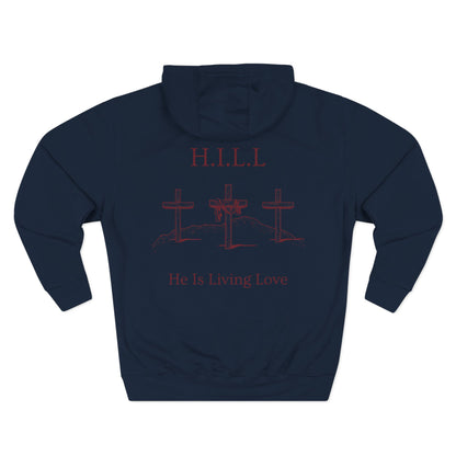 Hill Christian Marron Words Hoodie