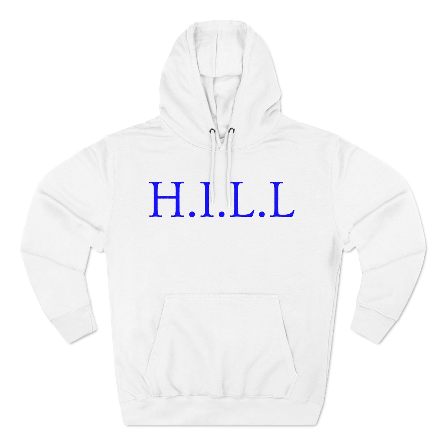Hill Christian Blue Words Hoodie