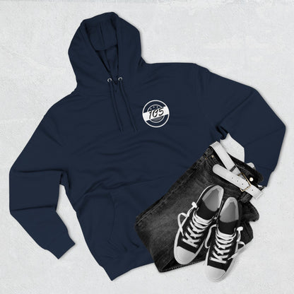 Adult 105 Christian White and Black Letters Hoodie